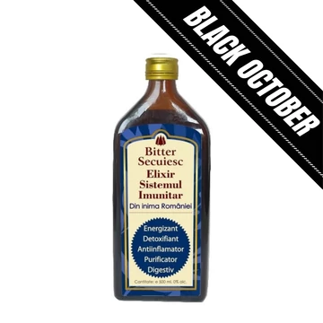 Black October - Bitter Secuiesc Elixir Sistemul Imunitar 500ml