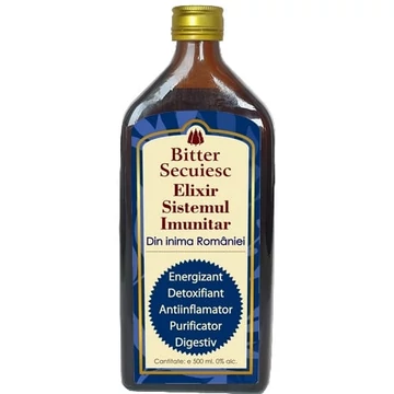 Bitter Secuiesc Elixir Sistemul Imunitar 500ml