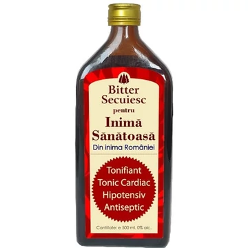 Bitter Secuiesc pentru Inimă Sănătoasă - 500 ml