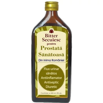Bitter Secuiesc pentru Prostată Sănătoasă - 500ml
