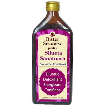 Bitter Secuiesc pentru Siluetă Sănătoasă - 500ml