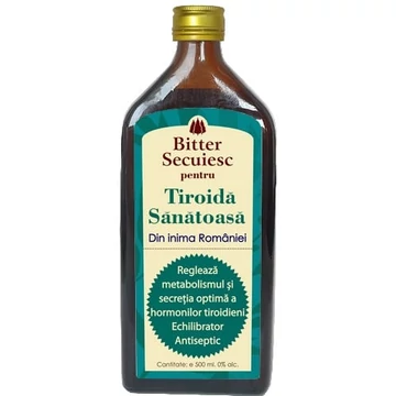 Bitter Secuiesc pentru Tiroidă Sănătoasă - 500ml