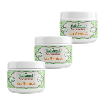 3 buc Balsamul cu Arnică cu 12 plante medicinale 250ml