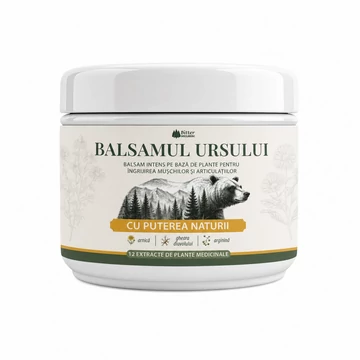 BALSAMUL URSULUI – GEL ANTIINFLAMATOR PUTERNIC 250 ml
