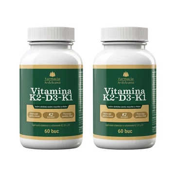 2 buc K2-D3-K1 Complex de Vitamine
