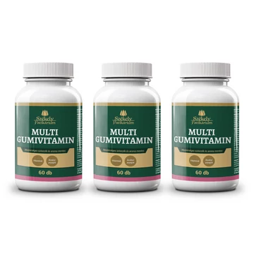 3 buc Multivitamin gumivitamin - 60 buc