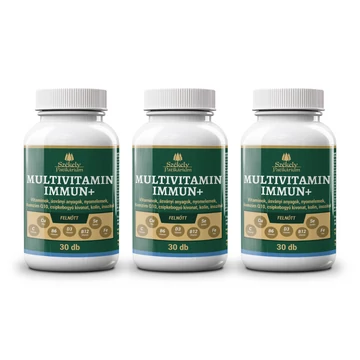 3 buc Bitter Secuiesc Multivitamin Immun+ pentru adulți - 30 buc
