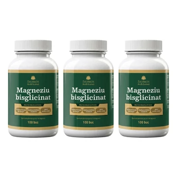 3 buc Magneziu Bisglicinat