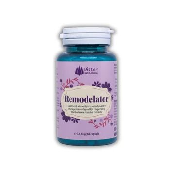 Remodelator – Supliment alimentar cu rol adjuvant în managementul greutății corporale și combaterea stresului oxidativ