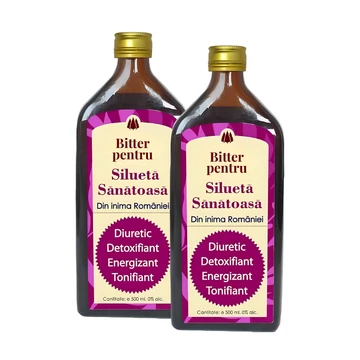 2 buc Bitter Fără Alcool pentru Siluetă Sănătoasă - 500ml