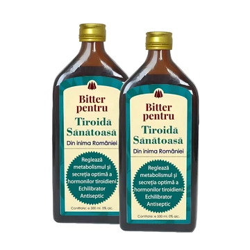 2 buc Bitter Fără Alcool pentru Tiroidă Sănătoasă - 500ml