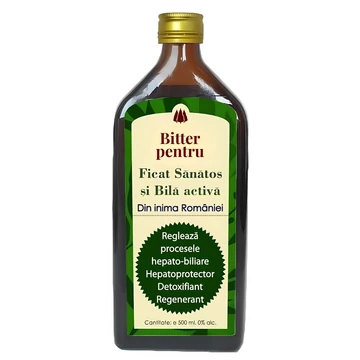 Bitter Fără Alcool pentru Ficat Sănătos şi Bilă activă - 500ml