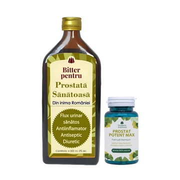 Pachet Prostat Vital Duo – Bitter Fără Alcool + Prostat Potent Max