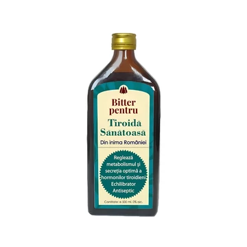Bitter Fără Alcool pentru Tiroidă Sănătoasă - 500ml