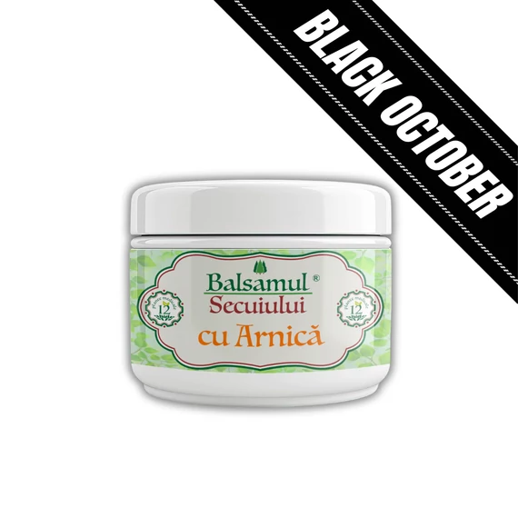 Black October - Balsamul Secuiesc cu Arnică cu 12 plante medicinale 250ml