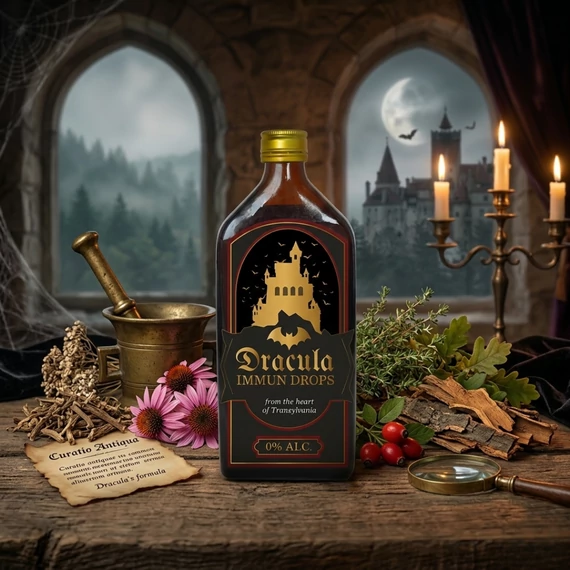 Dracula – Elixir Străvechi pentru Vitalitate Modernă – Fără Alcool