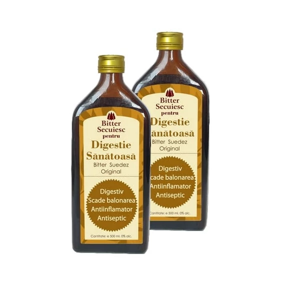 2 buc Bitter Fără Alcool pentru Digestie Sănătoasă - 500ml