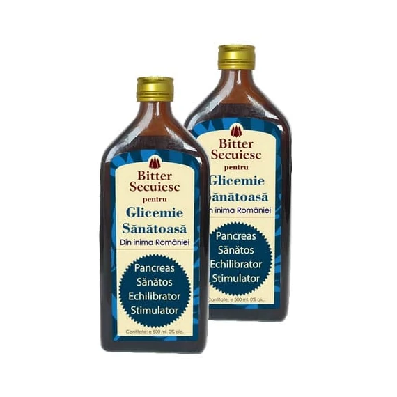 2 buc Bitter Fără Alcool pentru Glicemia Sănătoasă 500ml
