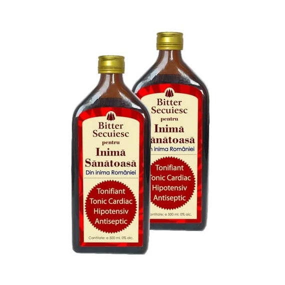 2 buc Bitter Secuiesc pentru Inimă Sănătoasă - 500 ml