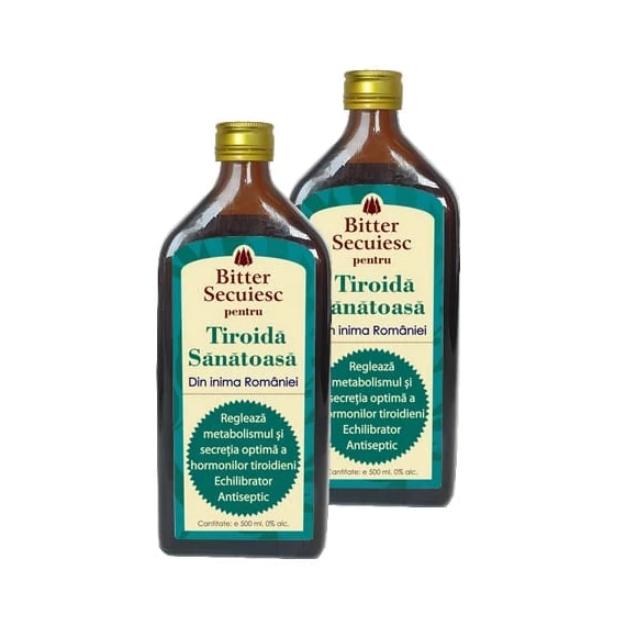 2 buc Bitter Fără Alcool pentru Tiroidă Sănătoasă - 500ml