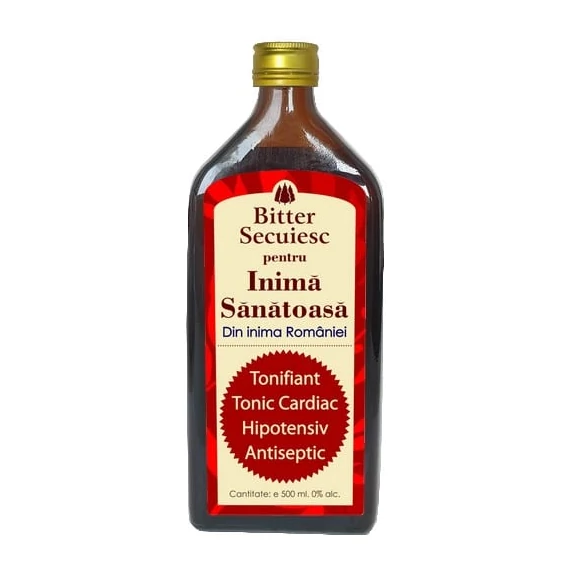 Bitter Secuiesc pentru Inimă Sănătoasă - 500 ml