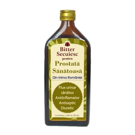 Bitter Secuiesc pentru Prostată Sănătoasă - 500ml