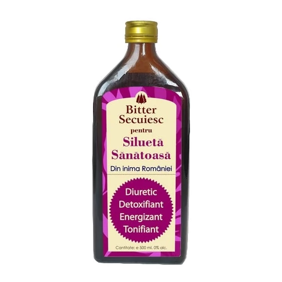 Bitter Fără Alcool pentru Siluetă Sănătoasă - 500ml