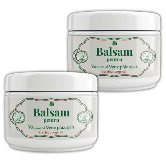 Balsamul pentru Varice și Vene paianjen cu 20 plante medicinale 250ml
