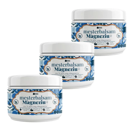 3 buc Mesterbalzsam Magneziu+ 250 ml