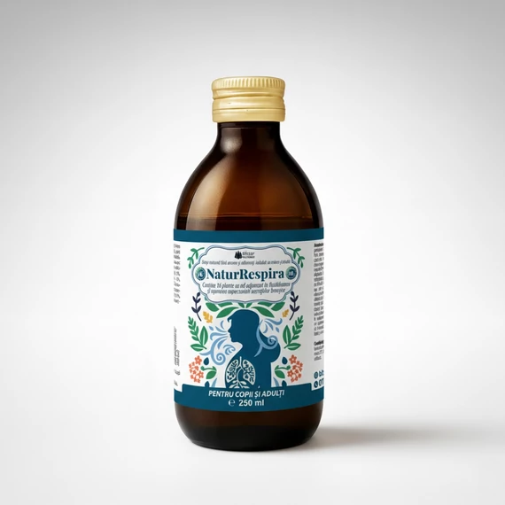 NaturRespira – Sirop natural pentru calmarea tusei (250 ml)