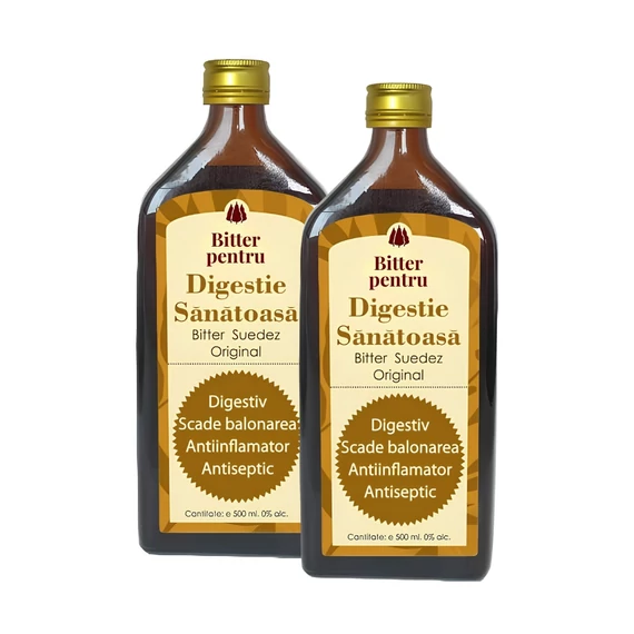 2 buc Bitter Fără Alcool pentru Digestie Sănătoasă - 500ml