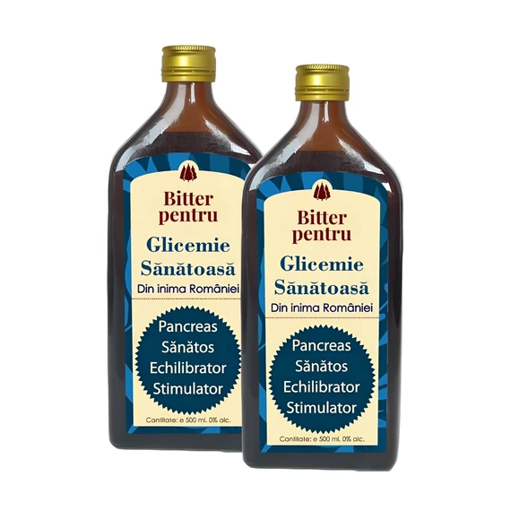 2 buc Bitter Fără Alcool pentru Glicemia Sănătoasă 500ml
