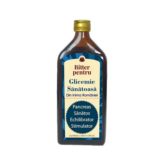 Bitter Fără Alcool pentru Glicemia Sănătoasă 500ml